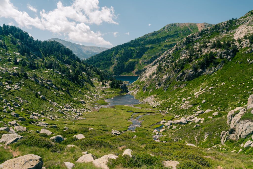 Paysage montagne pyrénées
